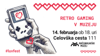 Retro-igričarski LUV v Računalniškem muzeju Ljubljana