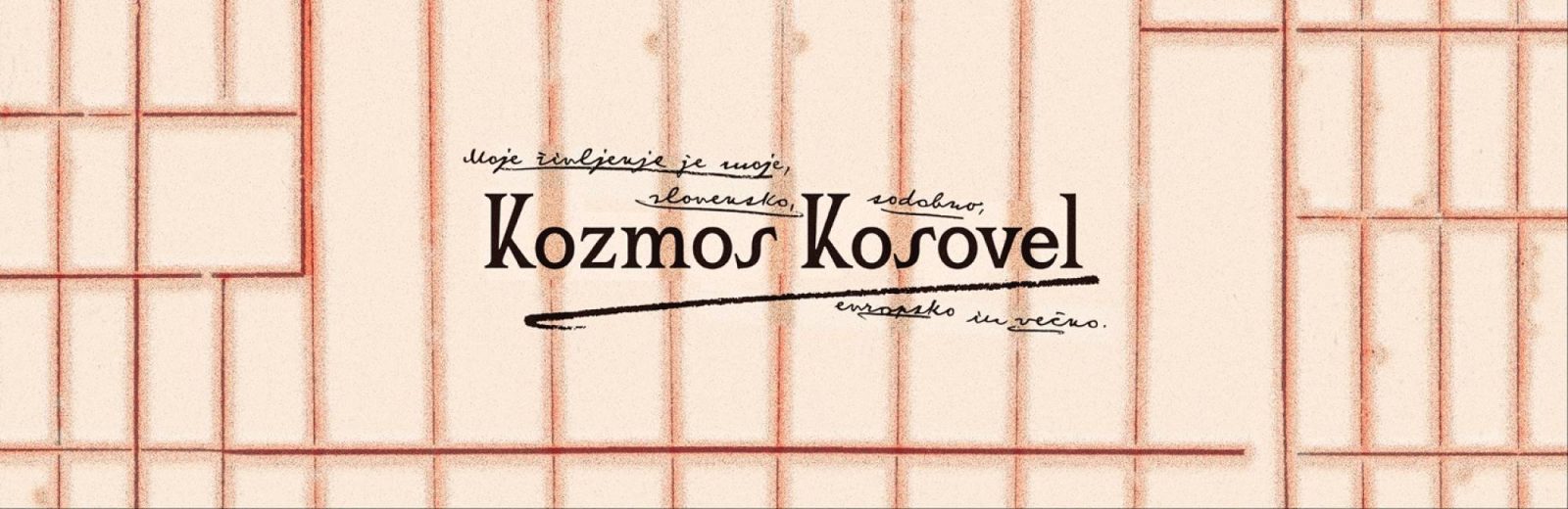 Na fotografiji je promocijska pasica Kozmus Kosovel.