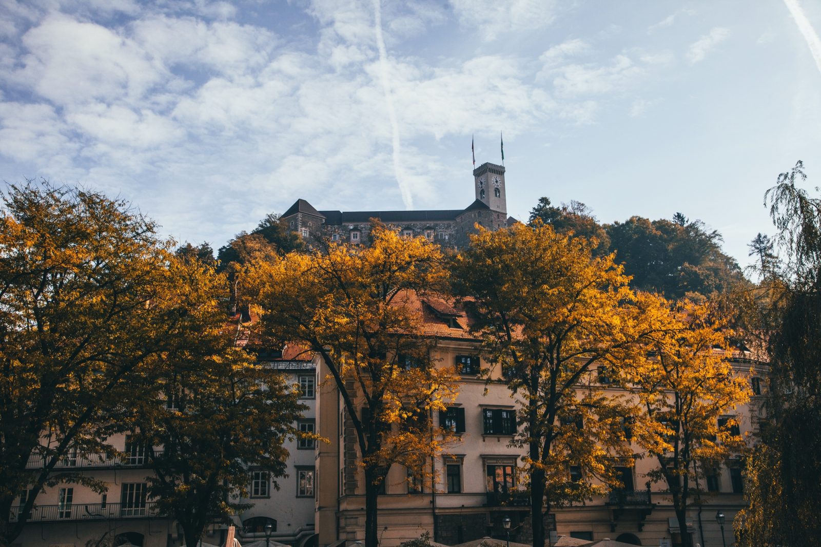 Ljubljana v jesenskem času.